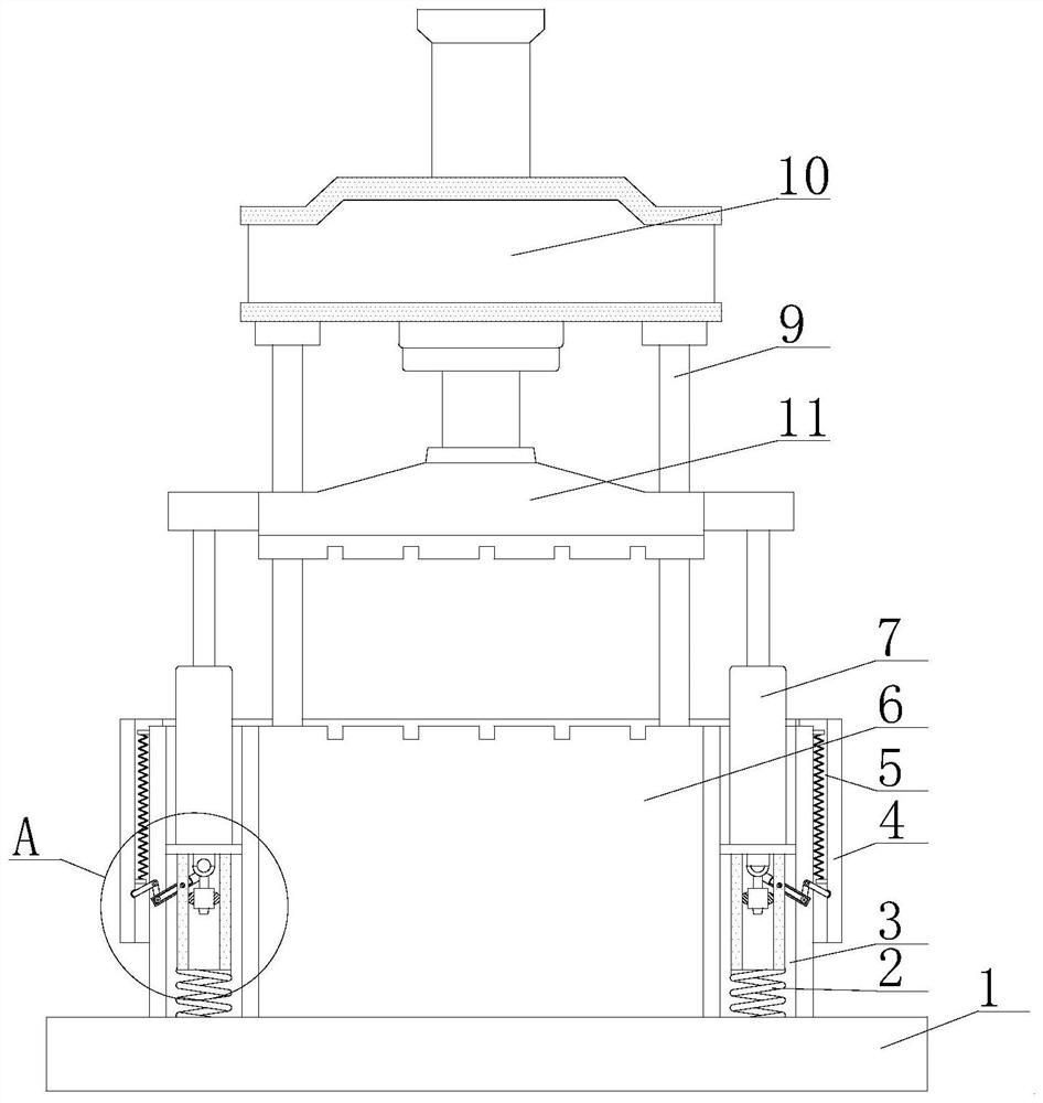 Protection device used for hydraulic machine