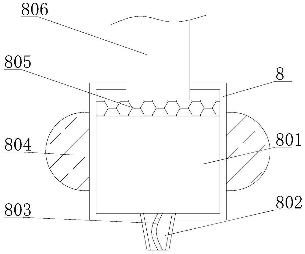 Protection device used for hydraulic machine