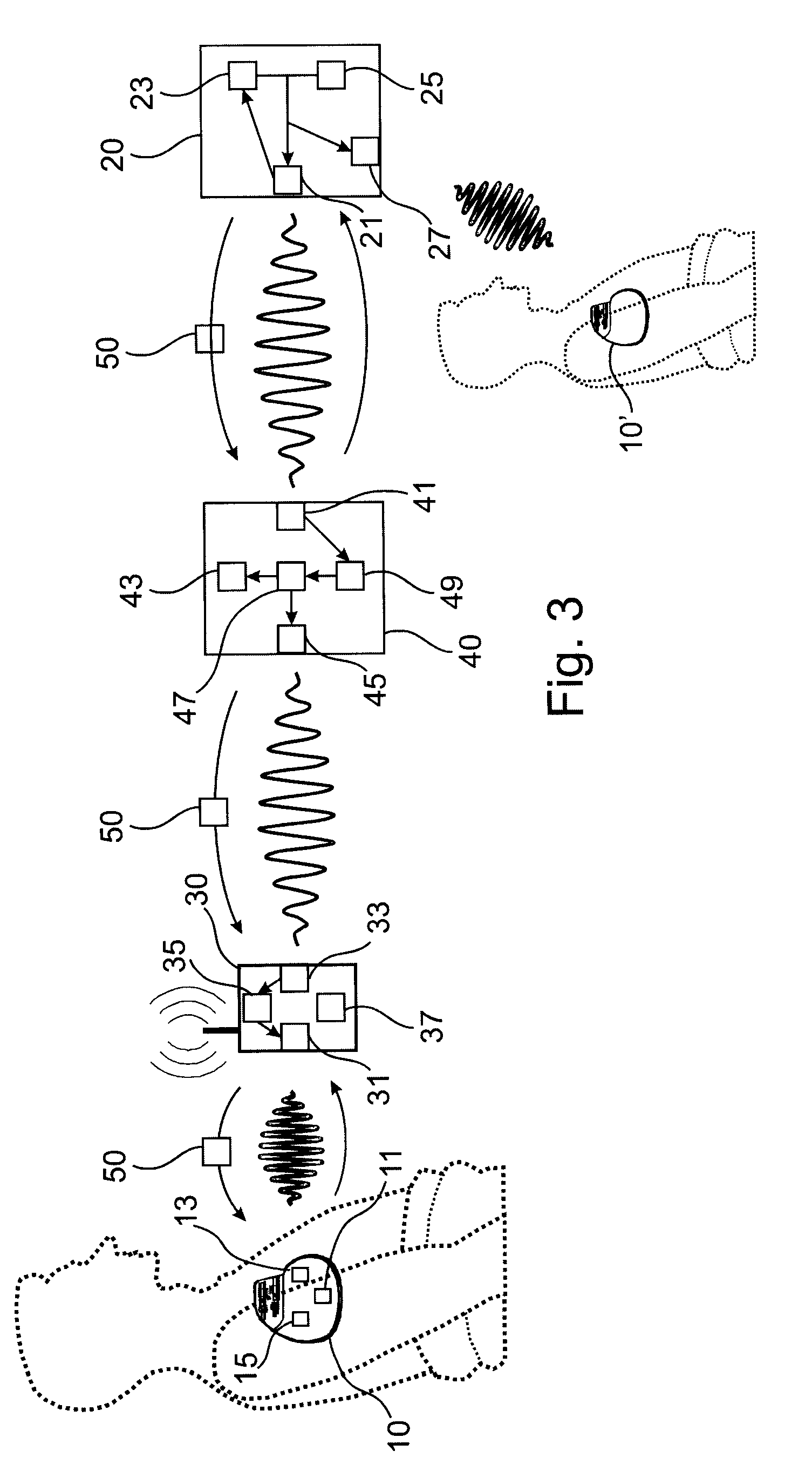 System and method for the remote programming of a programmable personal medical device