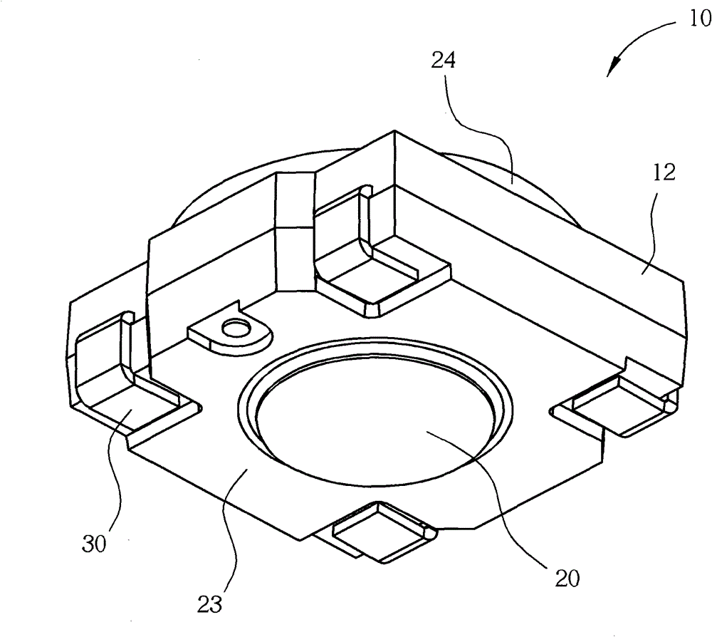 Light-emitting diode packaging structure