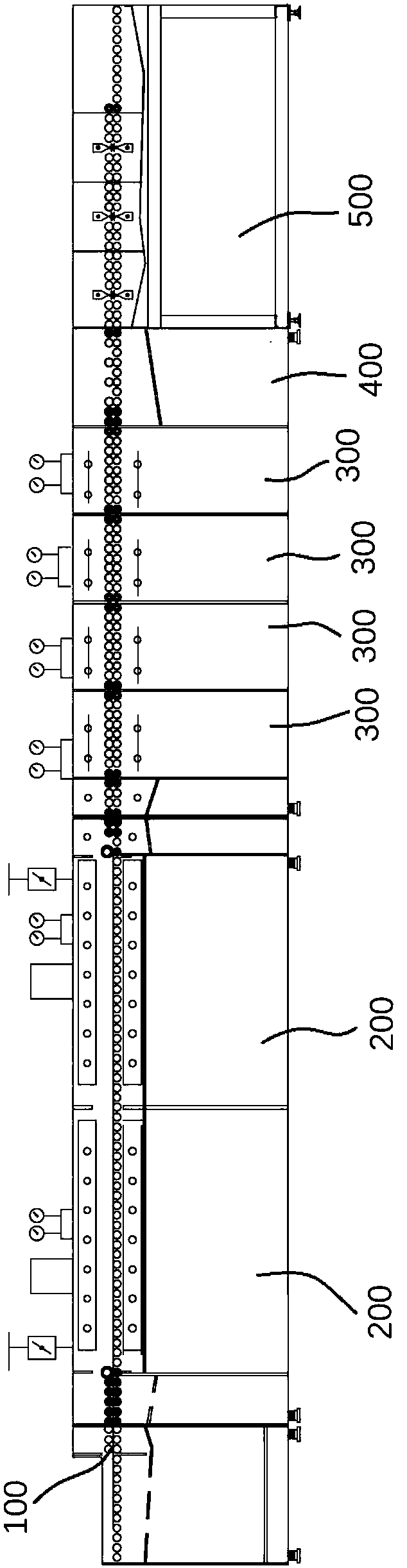 Chemical impurity-removing method and equipment for graphene thin film during transfer