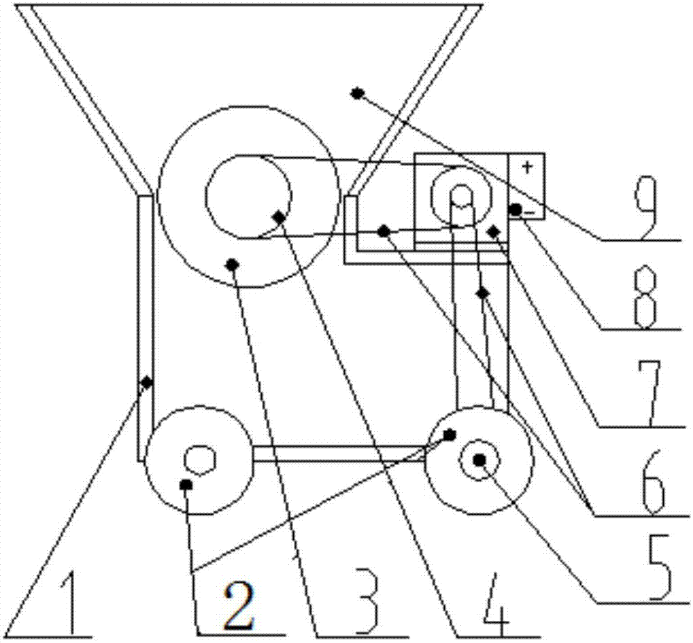 Self-propelled dusting sterilizer