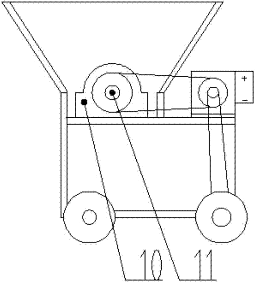 Self-propelled dusting sterilizer