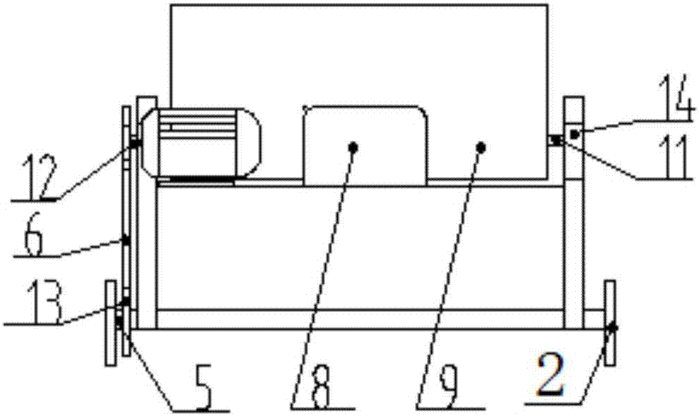 Self-propelled dusting sterilizer