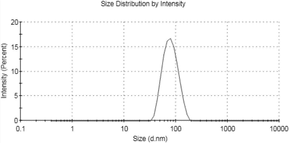 Doxorubicin hydrochloride self-assembled polymer nanoparticle and preparation method thereof