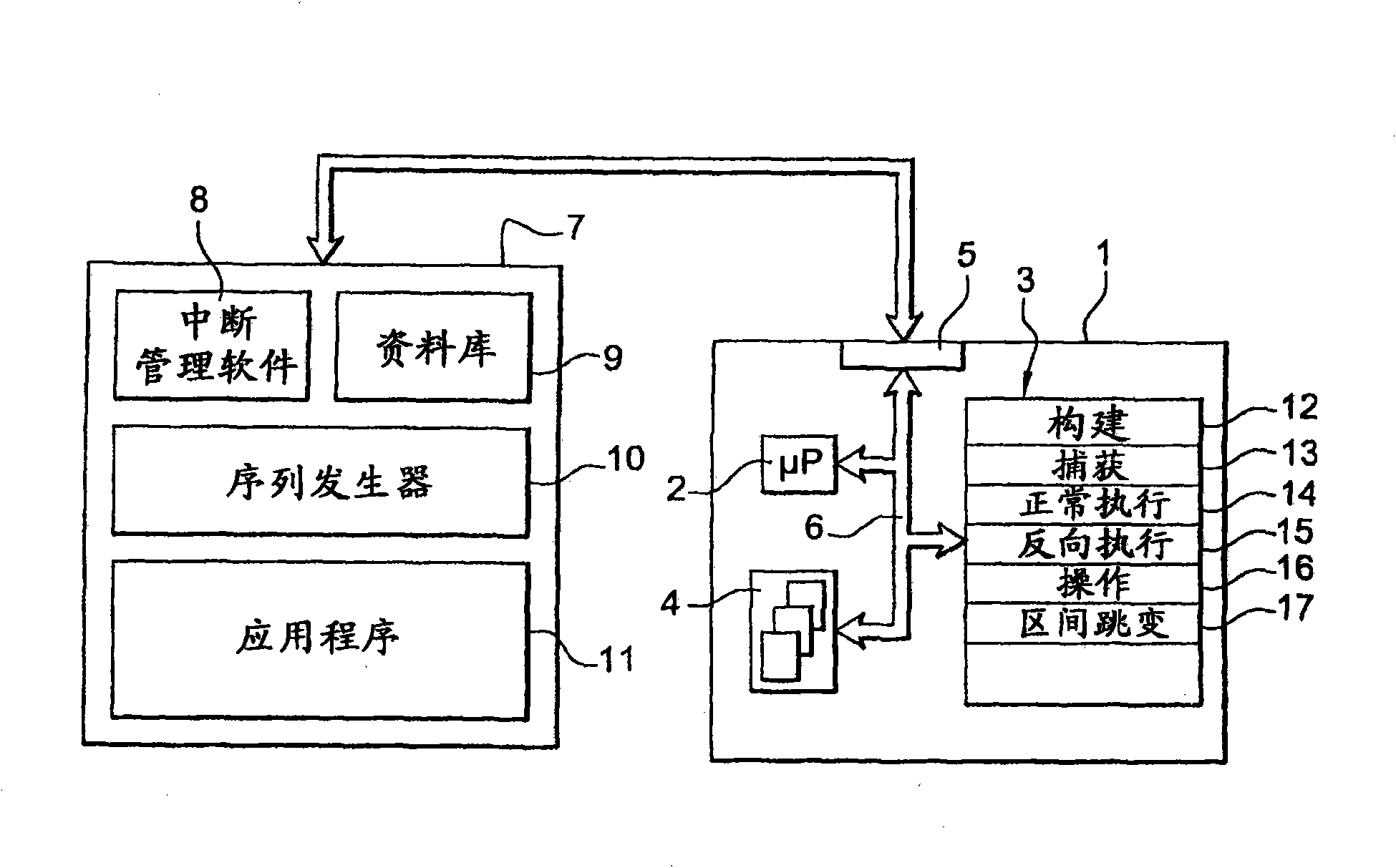 Method for debugging operational software of a system onboard an aircraft and device for implementing the same