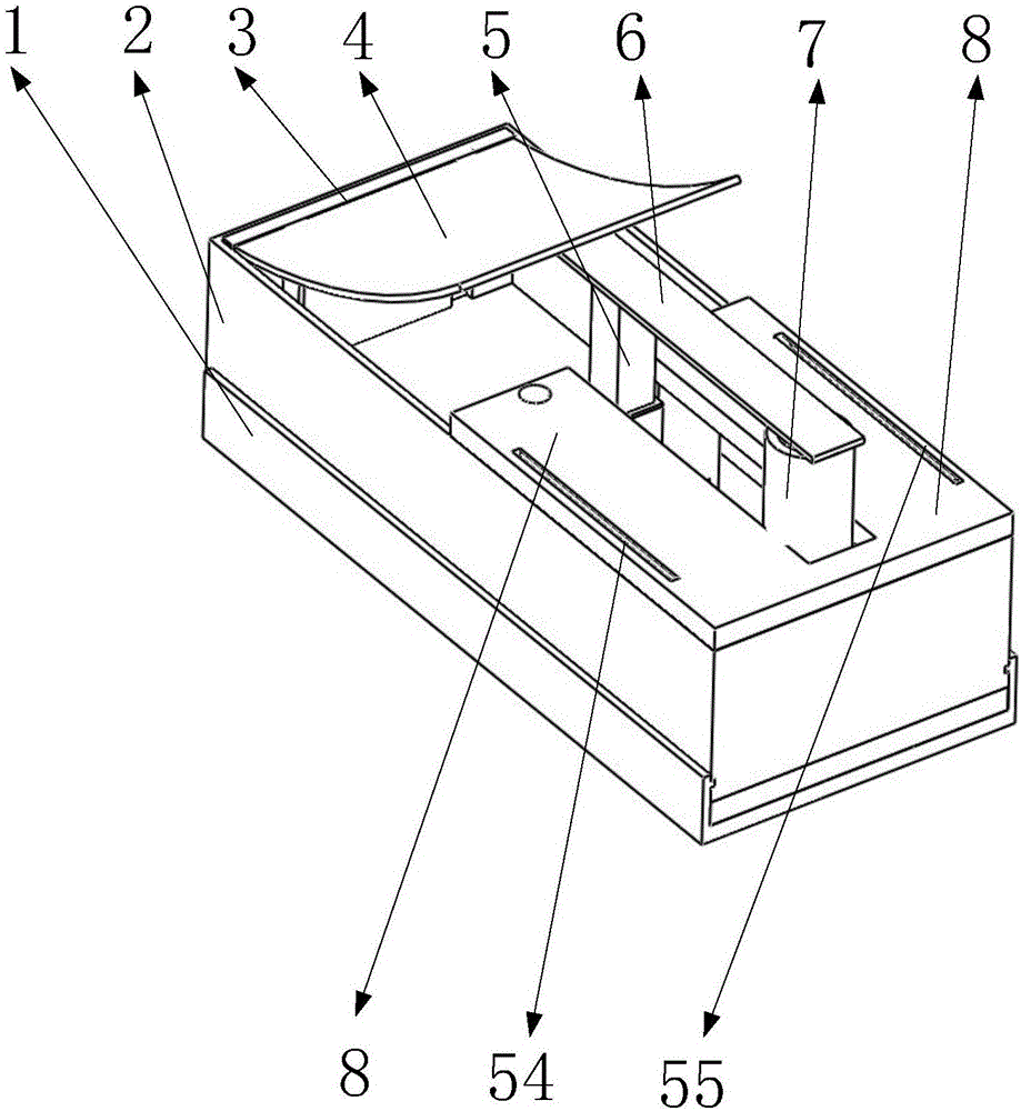 Mechanical vehicle stopping strip