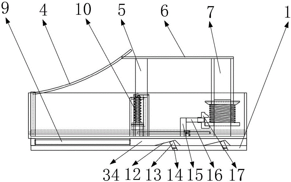 Mechanical vehicle stopping strip