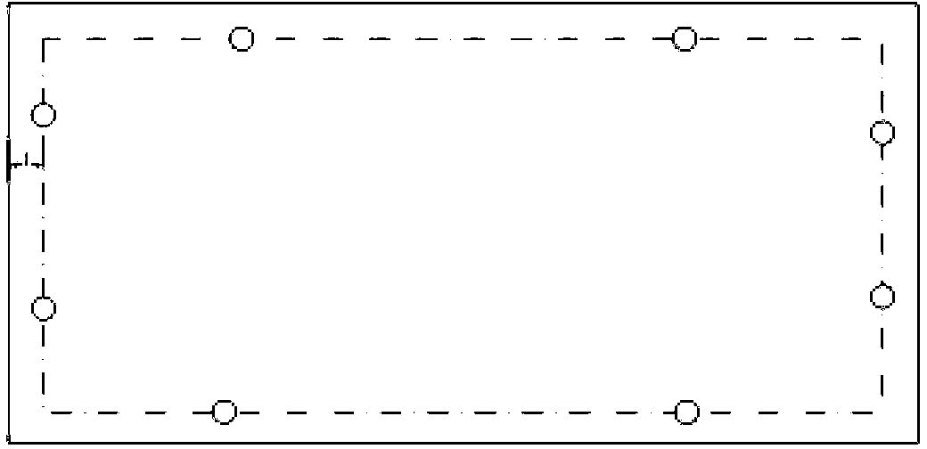 Grain storage quantity detection method for horizontal warehouse and shallow silo