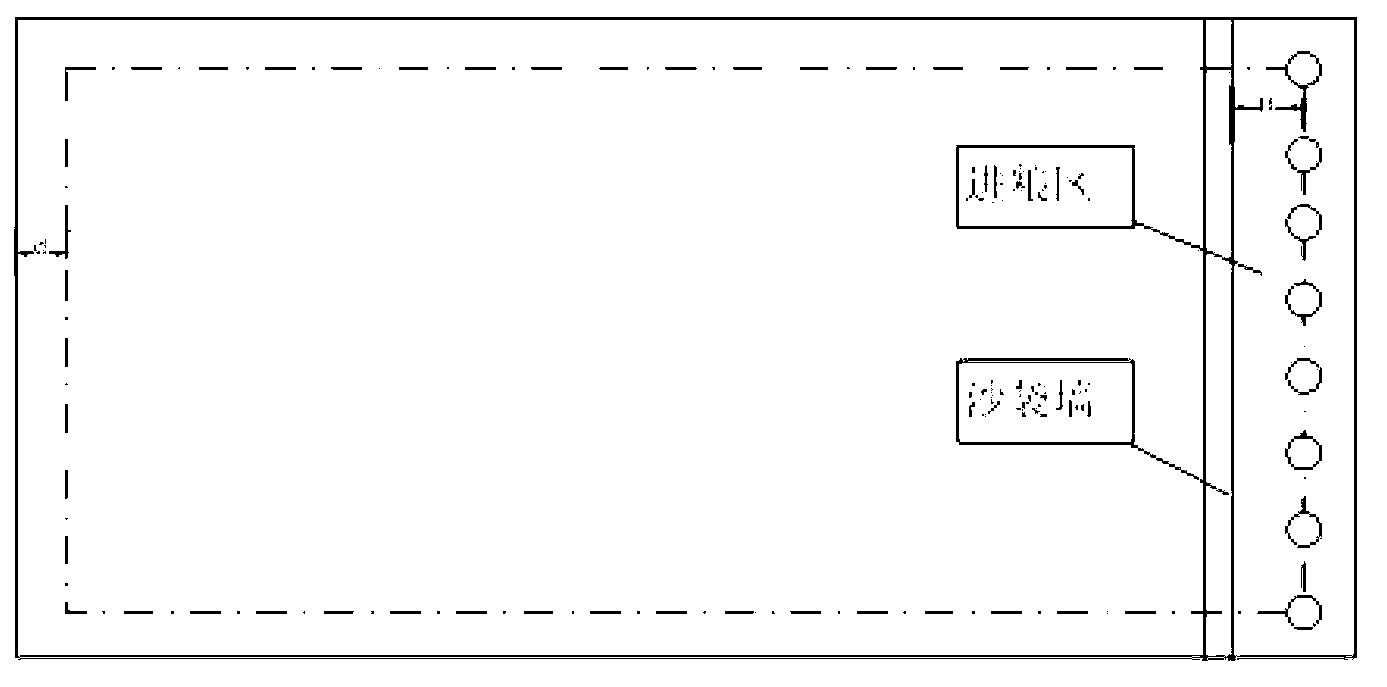 Grain storage quantity detection method for horizontal warehouse and shallow silo