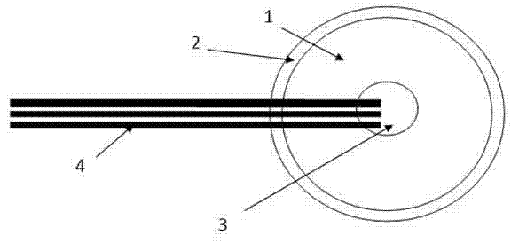 Treatment system for concentration tank of iron ore concentrates