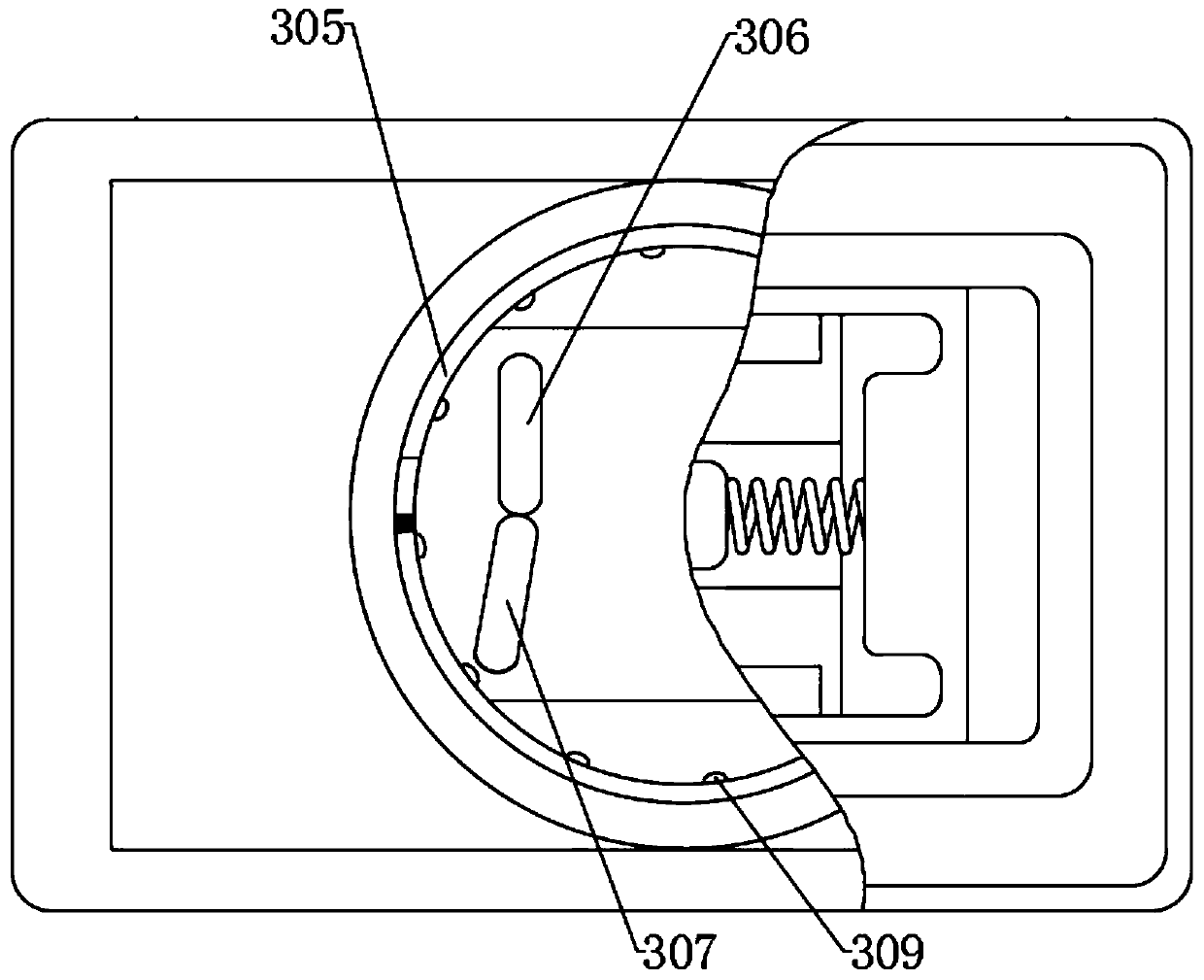 Electric power safety power supply device