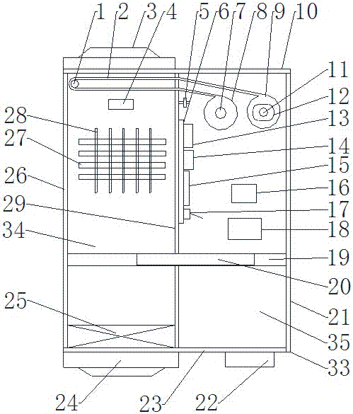 Air purifier with adjustable indoor air flow and efficient purification method