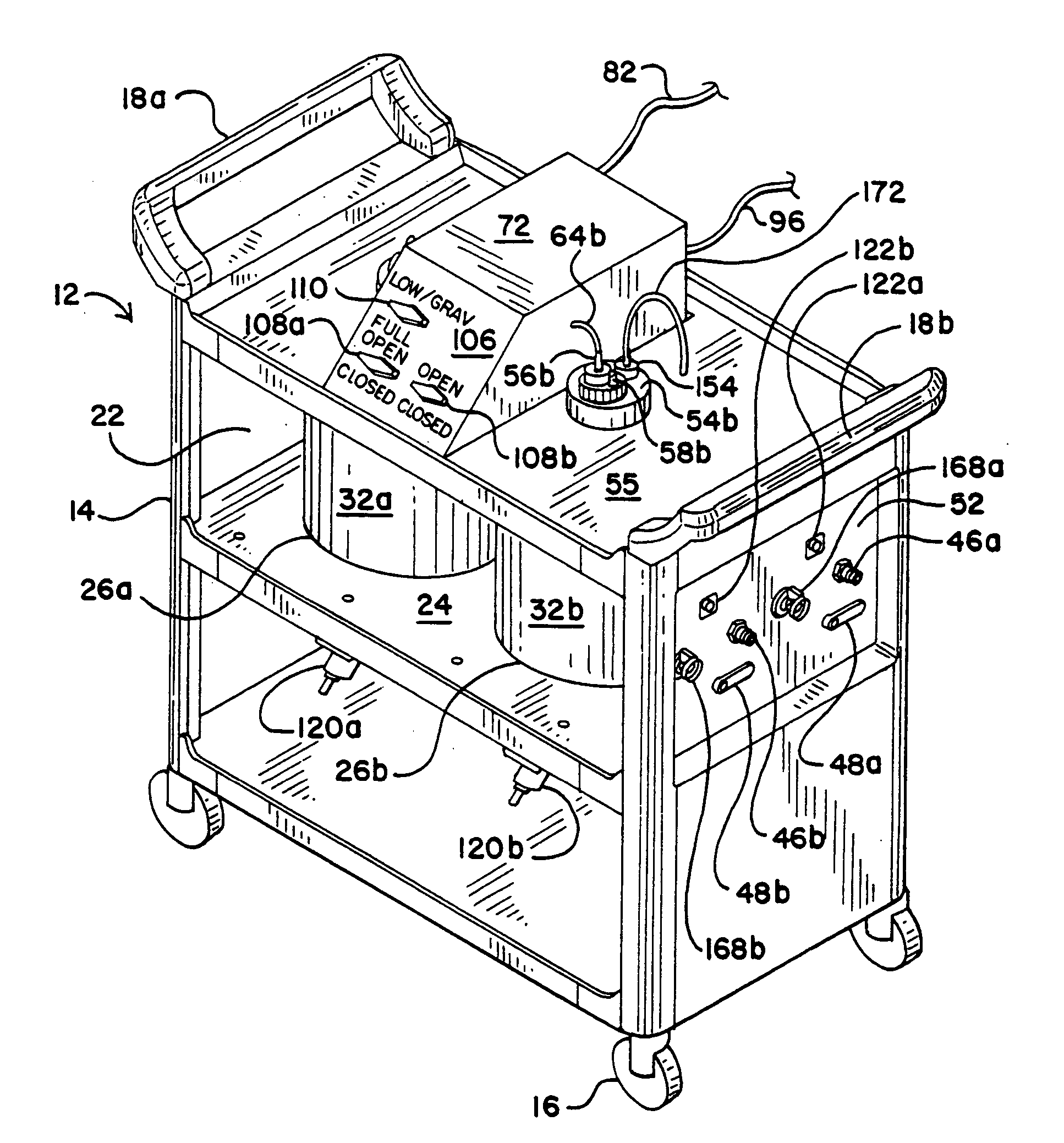 High volume liquid waste collection and disposal system