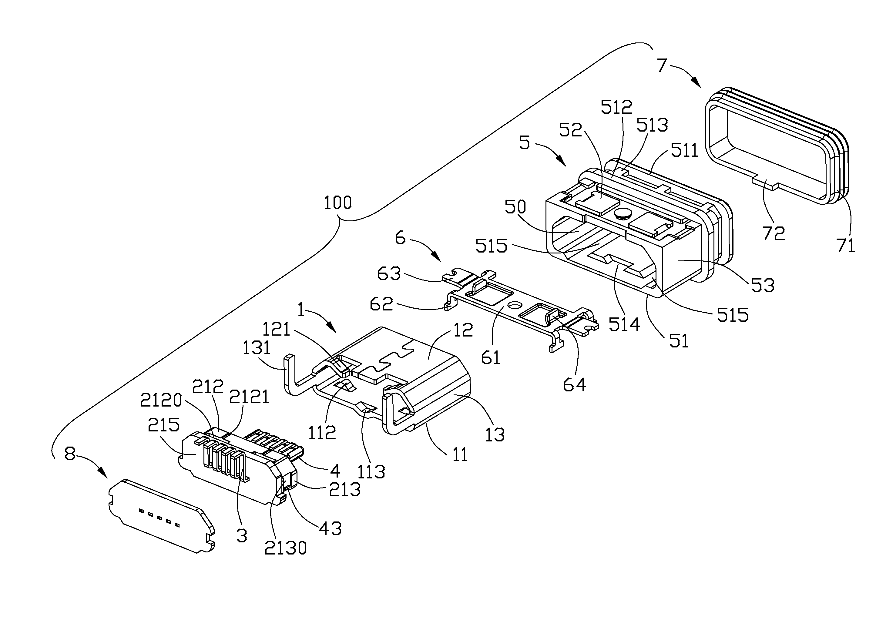 Waterproof electrical connector