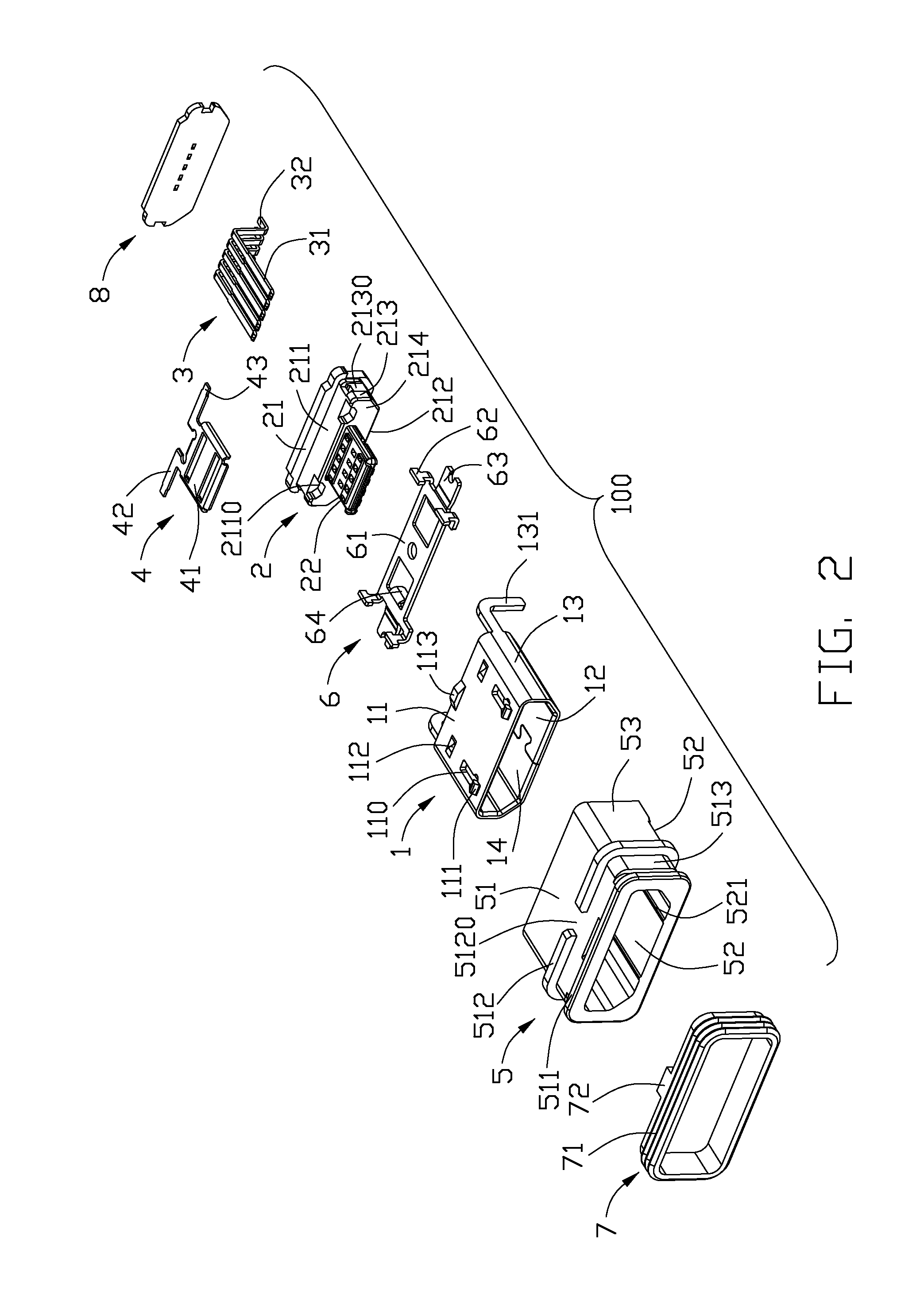 Waterproof electrical connector