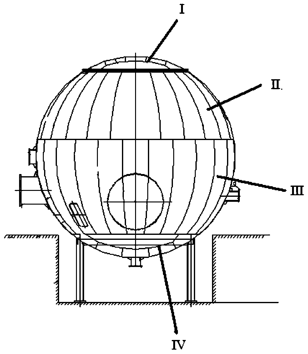 Vacuum container used for space target optical characteristic test