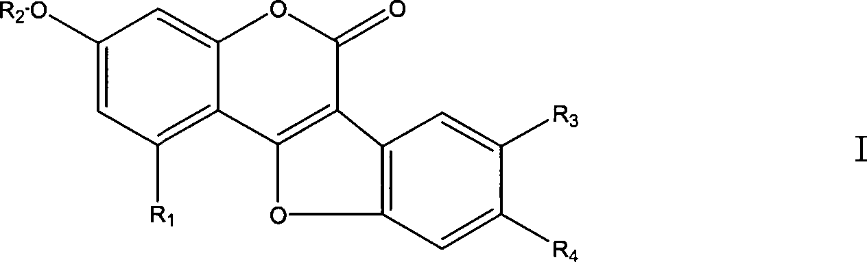 Use of coumarether and composition thereof