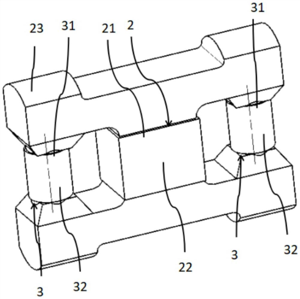 Transformer type force sensor