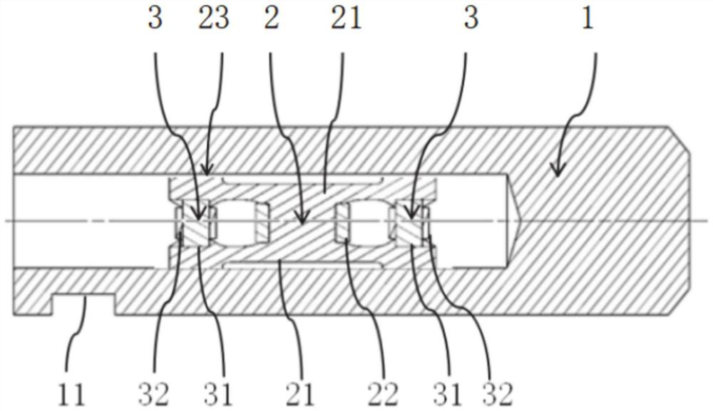 Transformer type force sensor