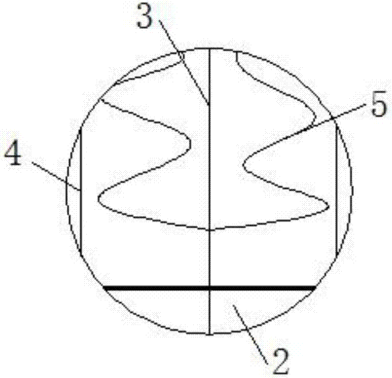 Novel double-hole carbon fiber heating rod