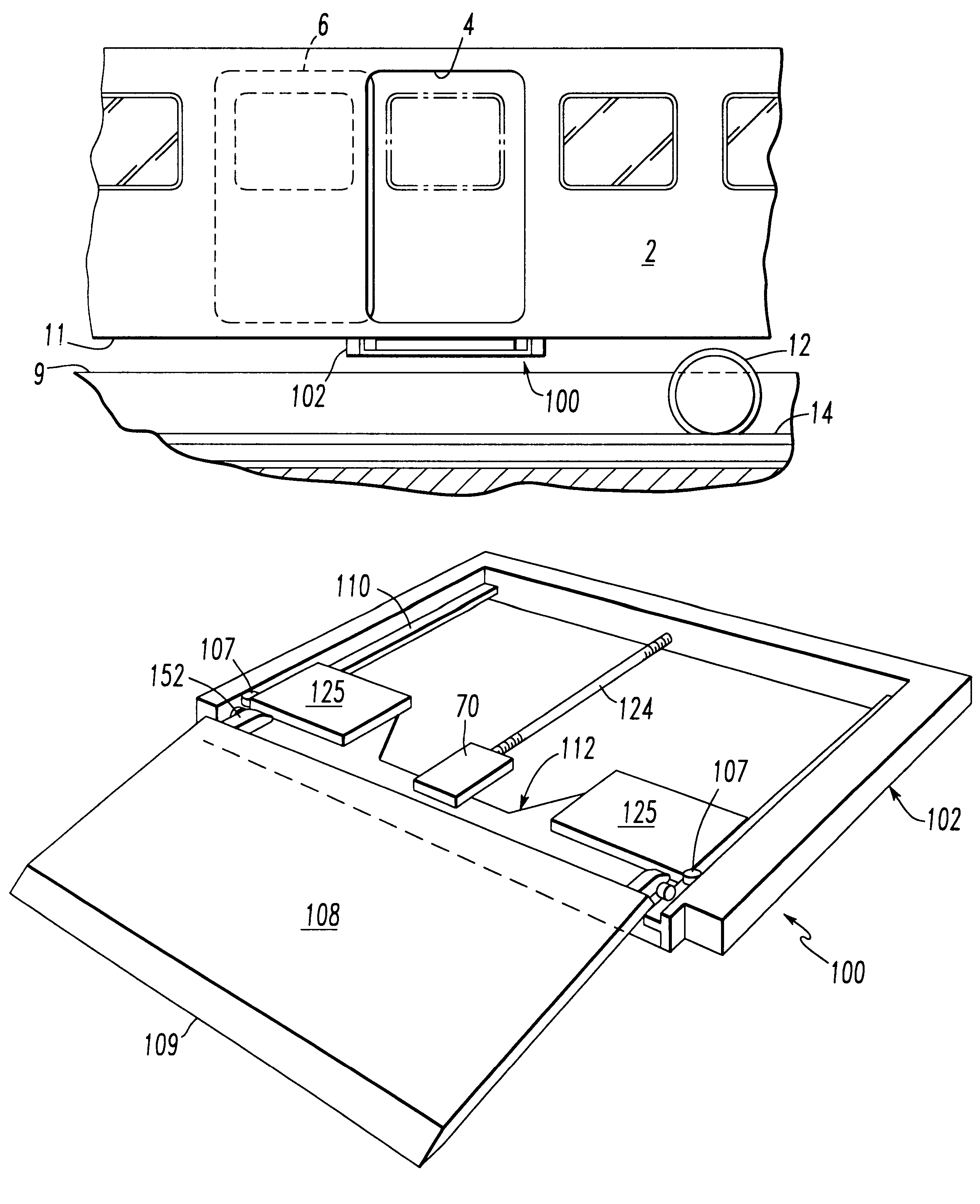 Single screw bridgeplate