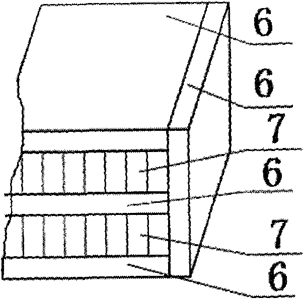 Composite material closed boxcar