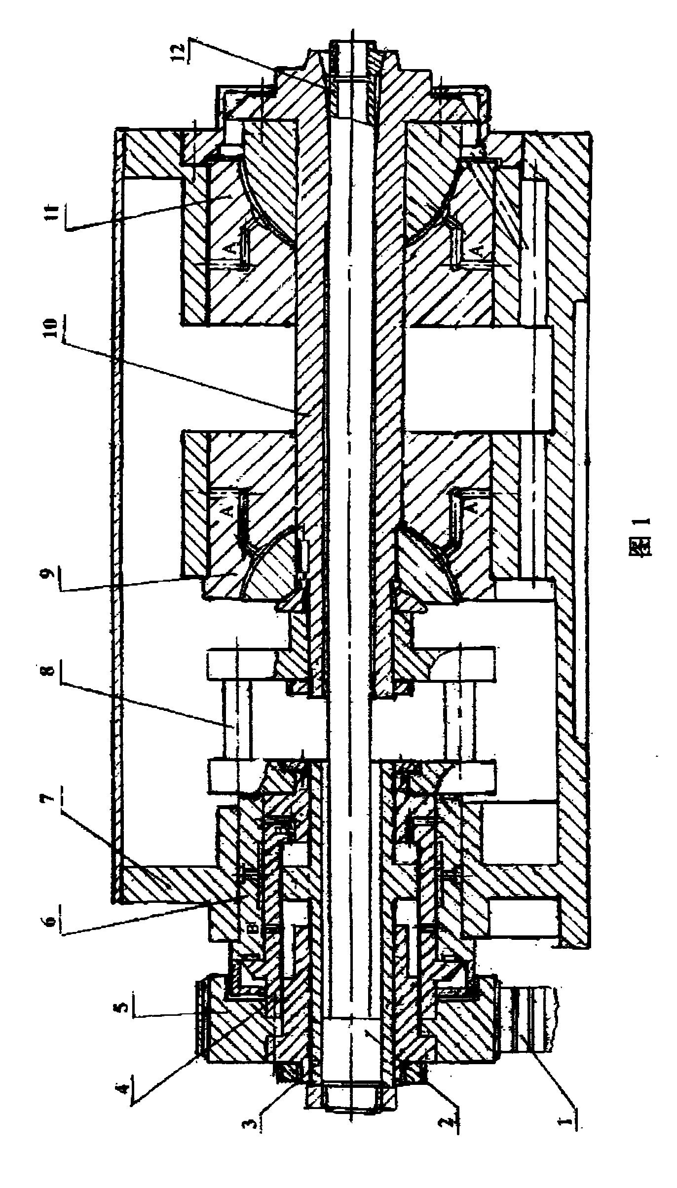 Numerical control ultra-precision spindle system of head stock