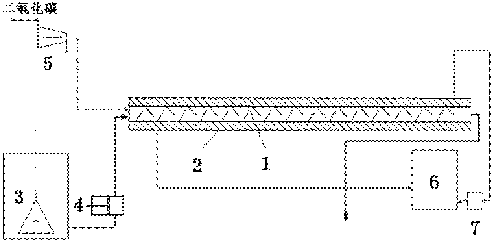 Apparatus and method for pipeline continuous carbonization of calcium and magnesium