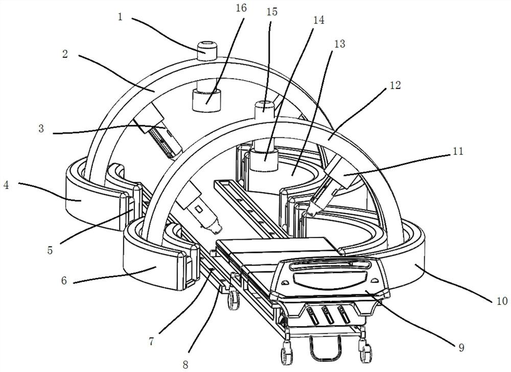 A multi-position operation surgical robot