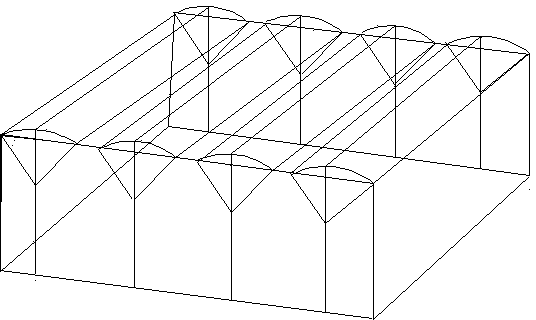 Grape cultivating method for reducing density, improving quality and promoting early maturing through single connected tent