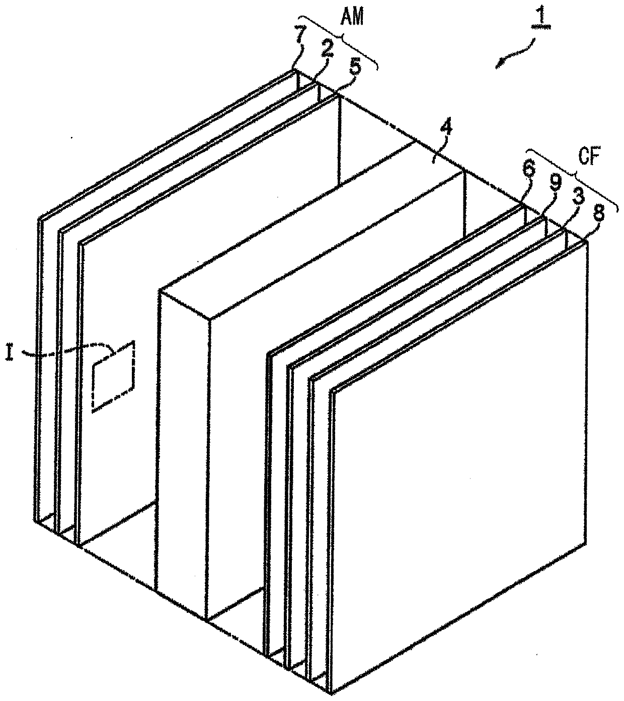 Method for manufacturing liquid crystal display element