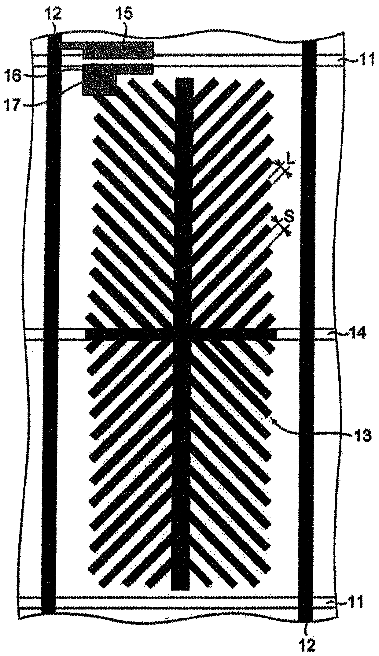 Method for manufacturing liquid crystal display element