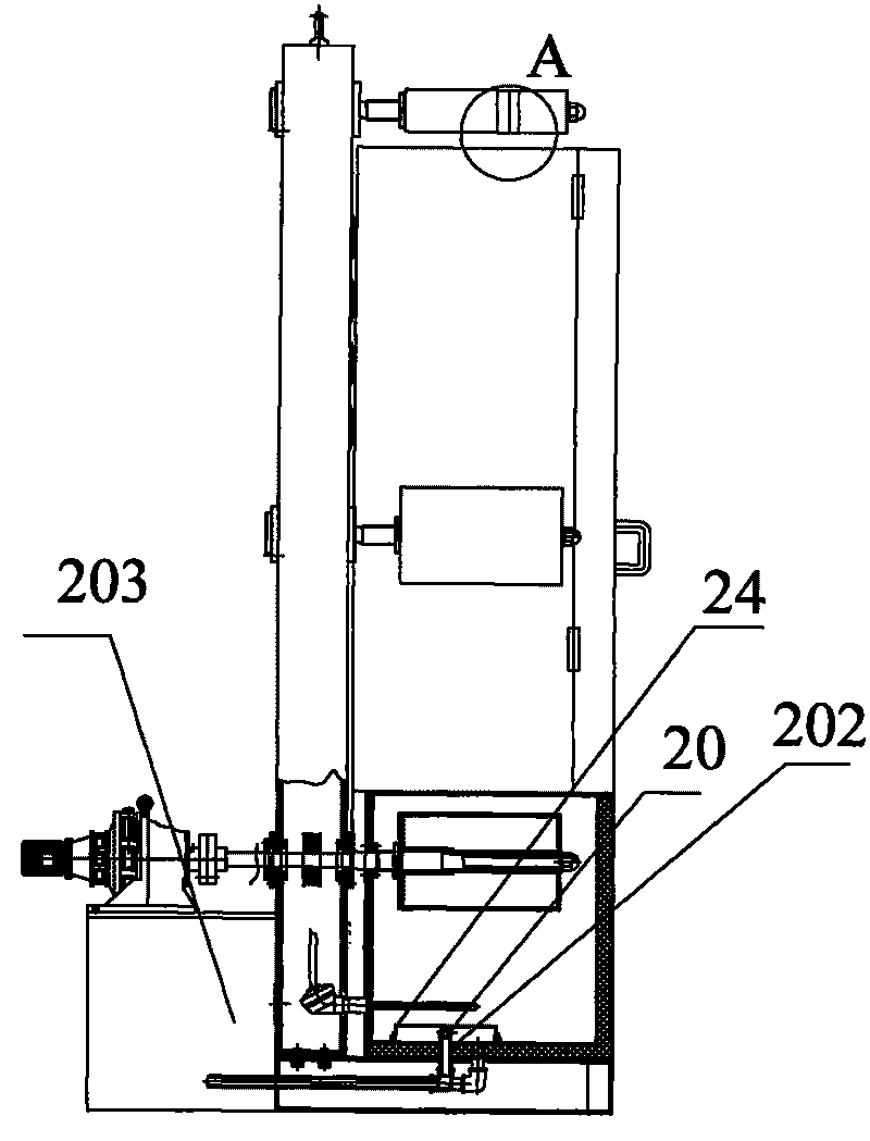 Carbon fiber starching machine