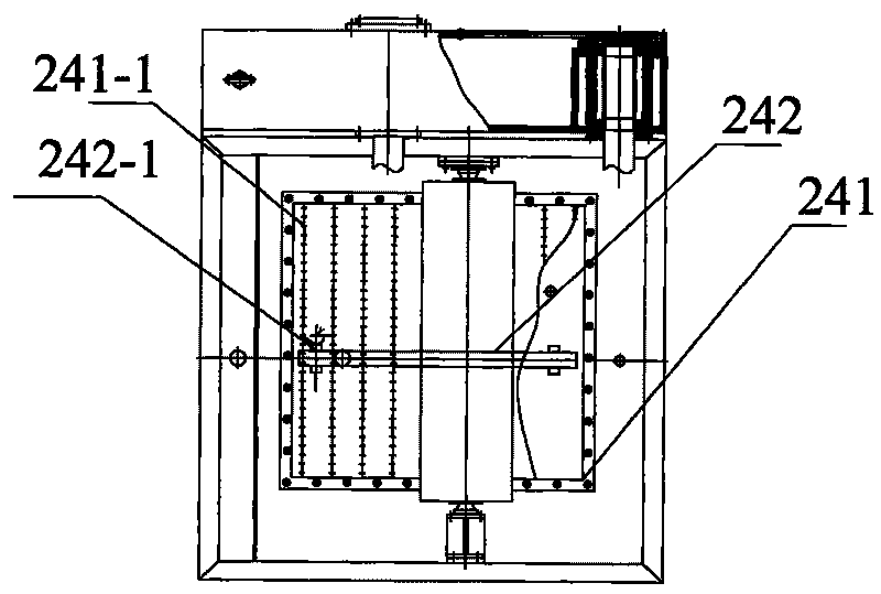 Carbon fiber starching machine