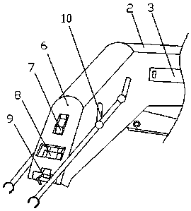 A device for dural suture in craniotomy