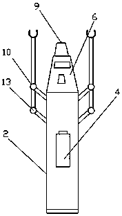 A device for dural suture in craniotomy