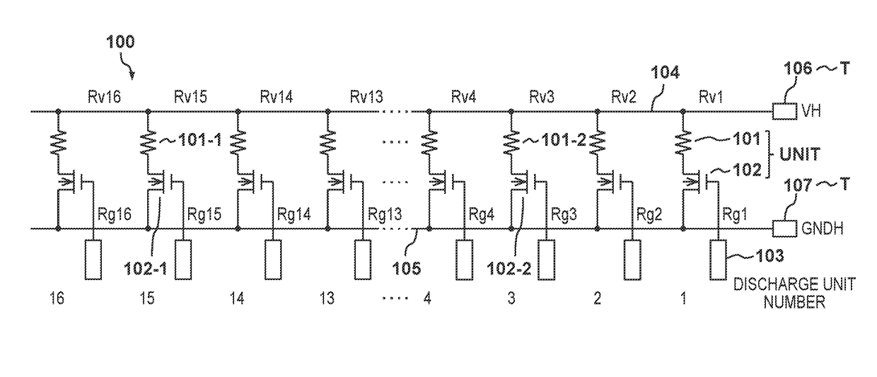 Semiconductor device, liquid discharge head, liquid discharge head cartridge, and printing apparatus