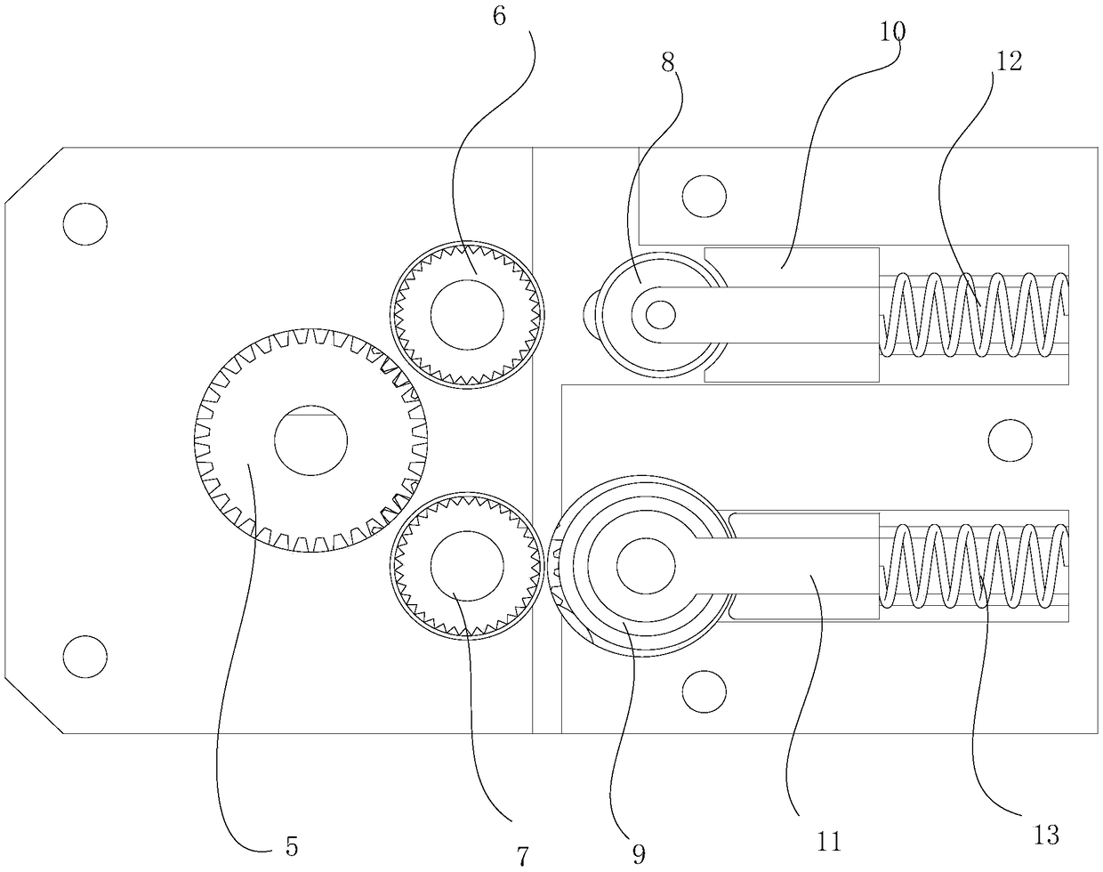 A new type of wire feeder with automatic material change and continuous printing