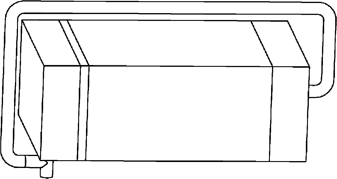 Pollution testing device and method