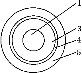 High voltage transmission cable