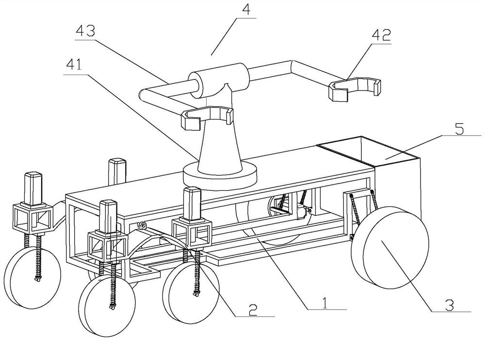 All-terrain picking robot