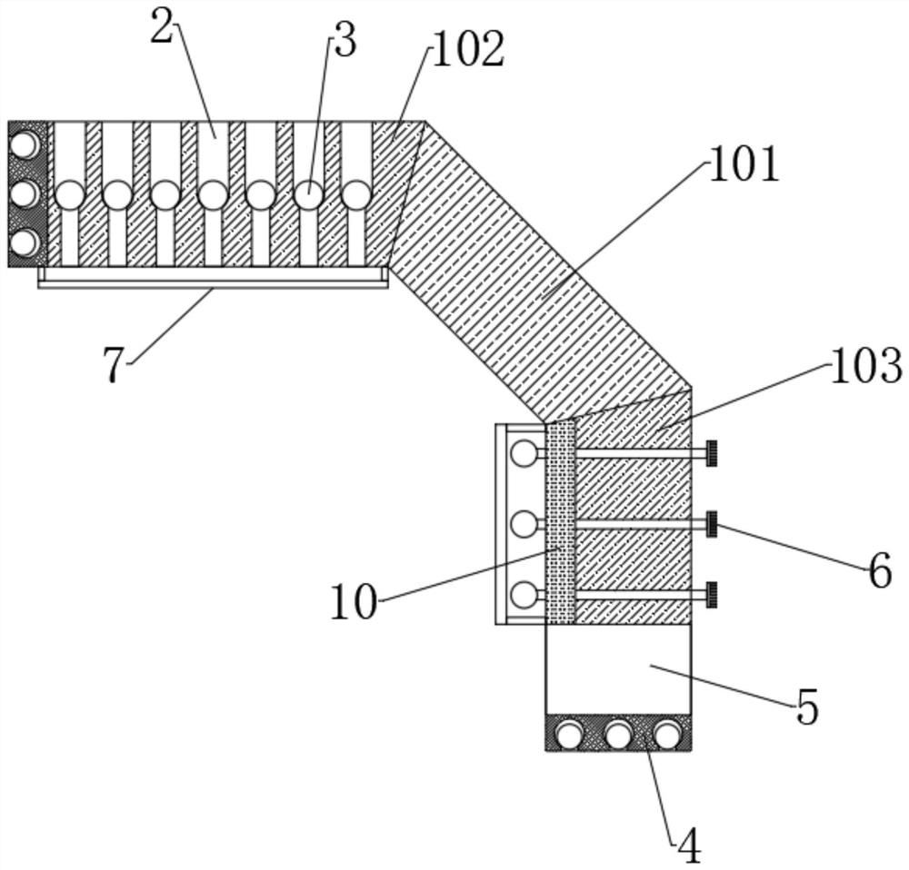 Steel structure bridge truss welding tool and welding method