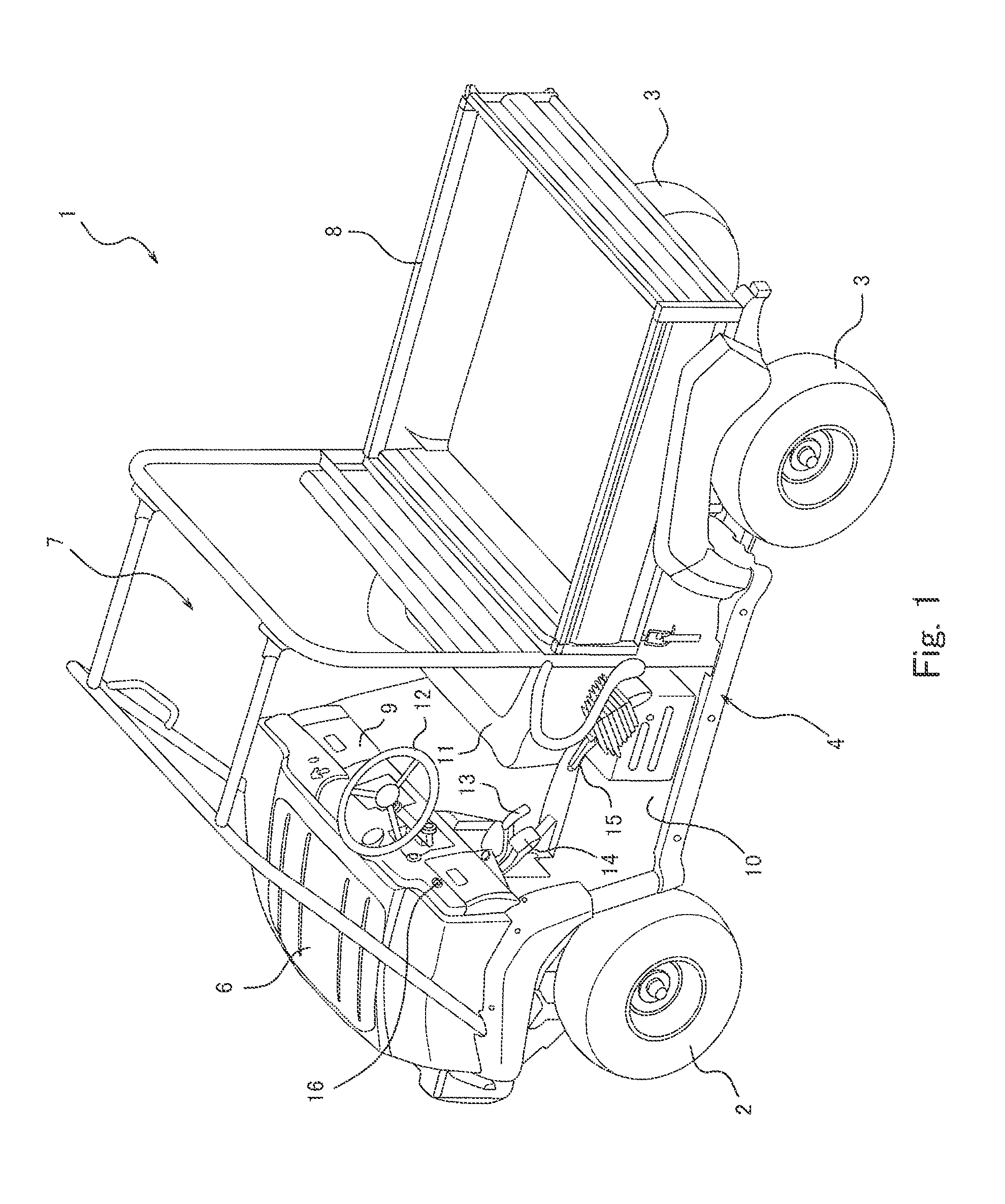 Drive control system in series-hybrid vehicle