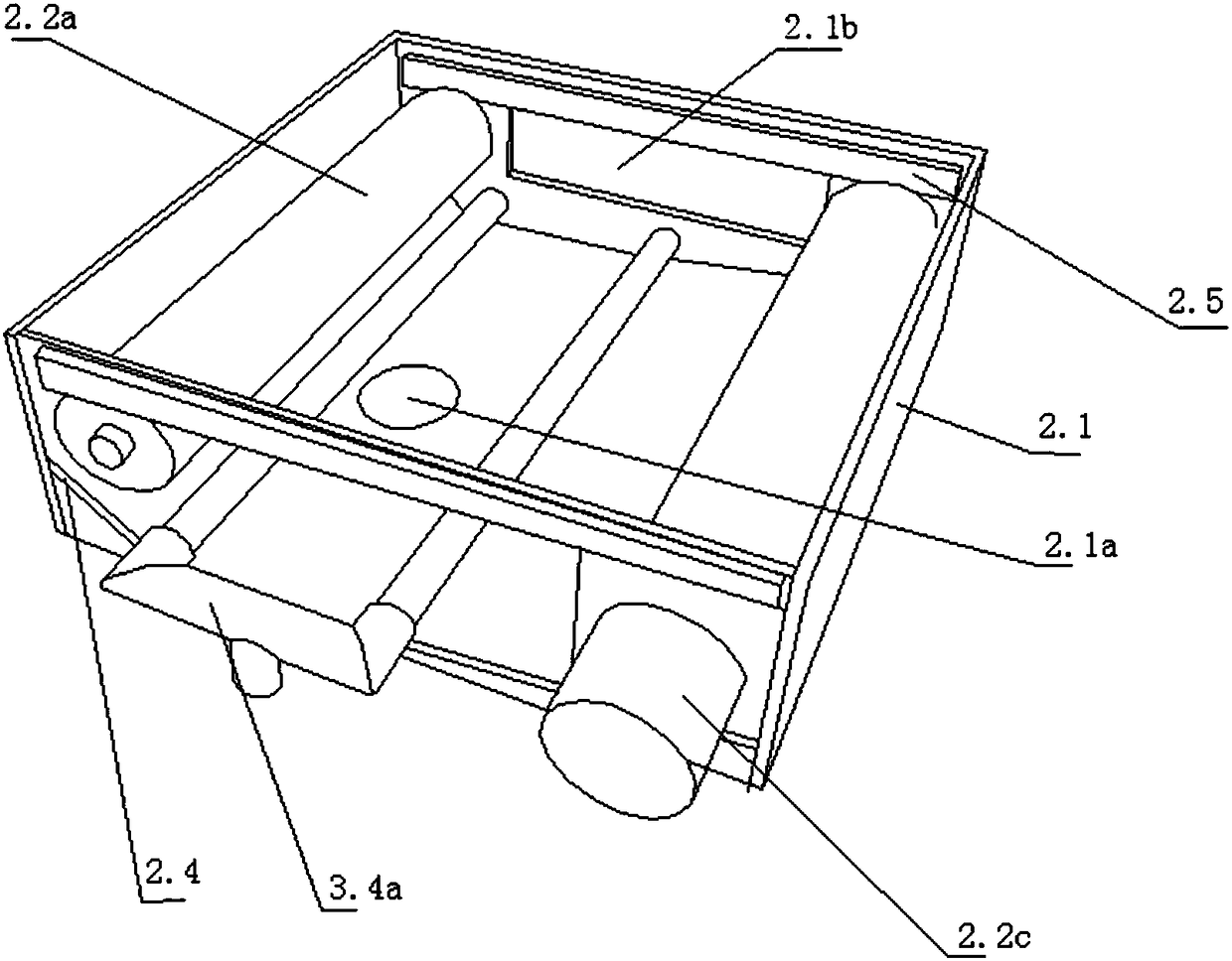 Fish tank water treatment device