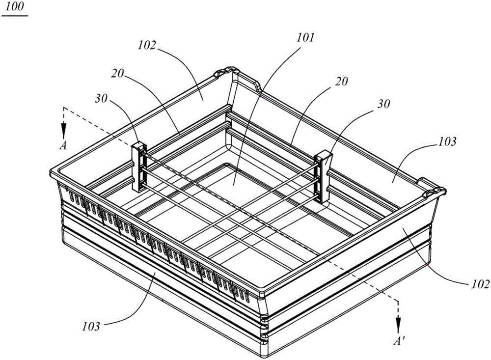 Storage box and refrigerator with same