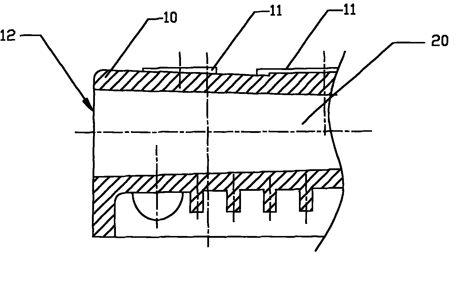 Automobile cylinder cover