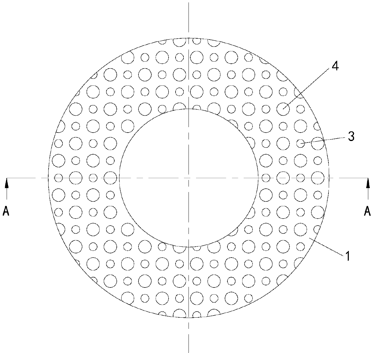 Sealing packing ring