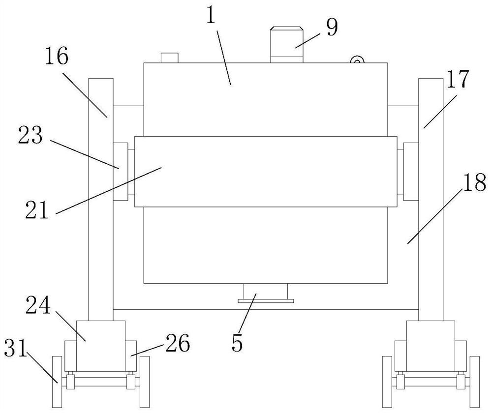 Aluminum product melting device having uniform heating function and melting method