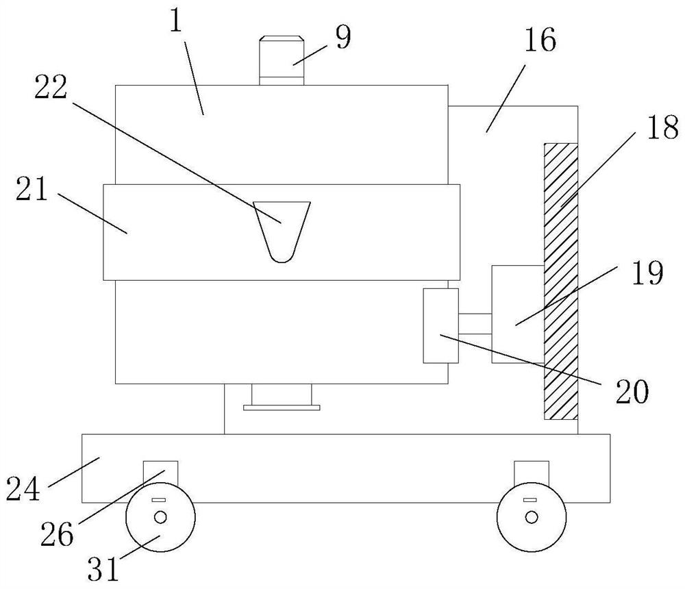 Aluminum product melting device having uniform heating function and melting method